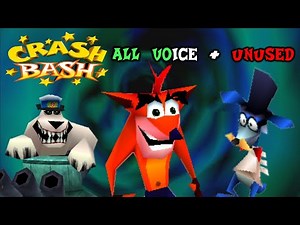 CRASH BASH - ALL VOICE + UNUSED - ITA