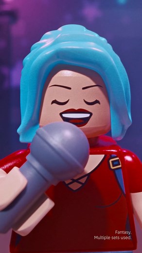 That’s one way to smash your audition 💥 #LEGO #Holiday #Choir #KPop #IsItPlayYoureLookingFor | LEGO