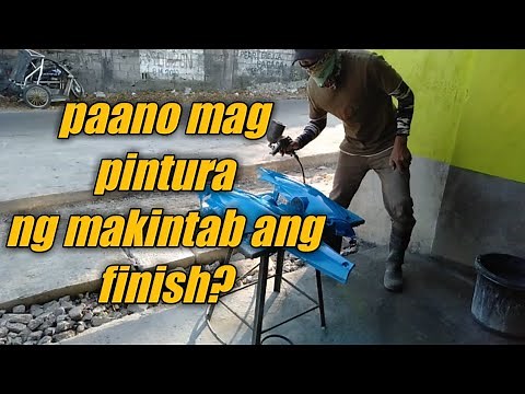 paano mag pintura sa fairings ng makintab ang finish step by step paint tutorial