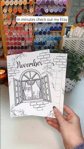 Easiest November Bullet Journal Setup in Minutes! 🍂 Cozy Printable Bundle