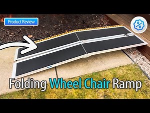 Folding Wheelchair Ramp Review – Ideal for Curbs, Steps, Wheelchairs, and Scooters