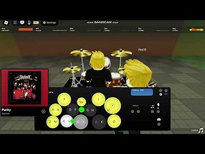 Slipknot - Purity (Roblox drum cover)