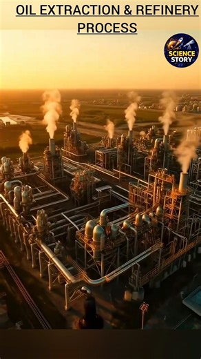 Timelapse journey of petrol from biomass to fuel #timelapse #science