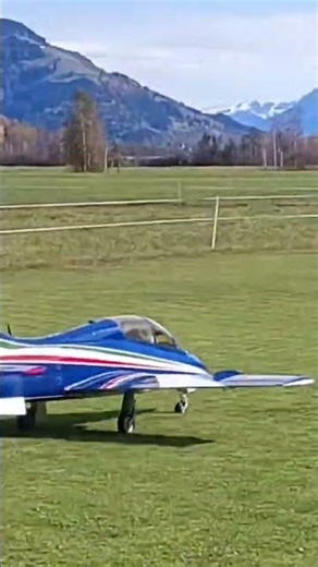 MB339, saubere Landung #modellflug #jet #jets #scale #scalemodel #rcplane