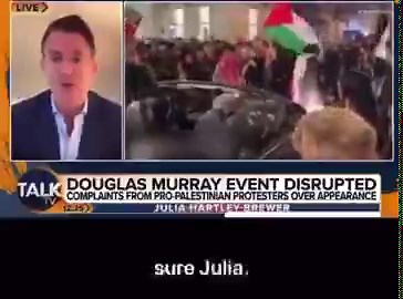 Douglas Murray on the current state of the UK:“I don’t recognize our country anymore. I don’t understand why we have given in to Islamists who parade in London, calling for jihad and praising Hamas. They hate Britain just as much as they hate Israel.”