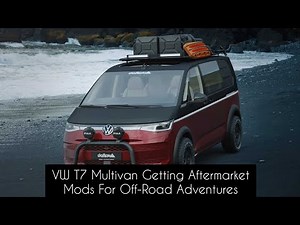 VW T7 Multivan Getting Aftermarket Mods For Off-Road Adventures