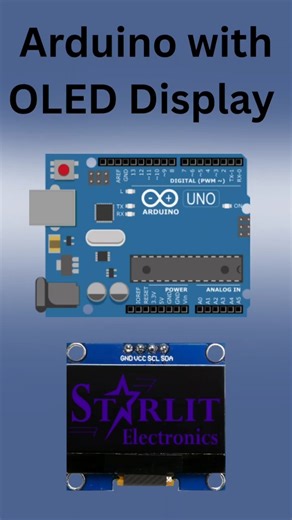Arduino with OLED Display #arduino #arduinoproject #oled #shorts #viral #viralvideo #short