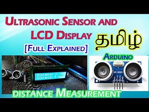 Measure a Distance using ultrasonic sensor in Tamil || Ultrasonic sensor in Tamil || Full Explained