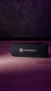 Make every move count, with music that sets the vibe! Get the Resound 2 Portable Bluetooth Speaker now!- Sparkling RGB lights- 5 hour playtime with 2000 mAh battery- Splash resistant sound- 15 W output- TWS connectivity #Resound2 #Portronics #PortronicsIndia | Portronics
