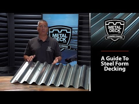 Steel Form Decking Guide: What Is Form Decking? Form Deck Vs Composite Deck + Types & Uses