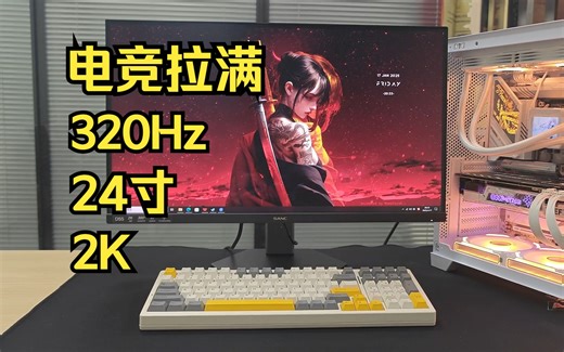 小屏超高刷！320Hz刷新率搭配2K高清，电竞玩家一见钟情，盛色D55有点东西！
