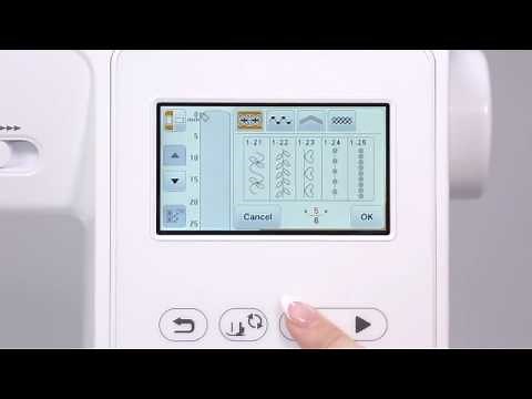 Innov-is NS1750D My Custom Stitch Feature