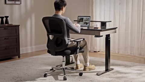 UDPATIO Storage Shed 8 x 8 FT, Resin Outdoor Outside Shed Clearance Sheds with Floor Included Plastic Solitude Cottage Shed She Sheds Buildings Garden Tool Shed with Lockable Door Garbage Gray White