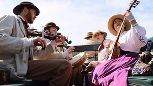 26 reactions | The Travelling Tiltons have arrived!  This 1860s travelling family rolled into town this weekend and are ready to entertain audiences with their special brand of stand-up comedy, melodrama, singing and lively instrumental music. Catch them daily from 1PM-1:30PM in front of Cook's Tavern!  | Upper Canada Village - Morrisburg, Ontario | Facebook