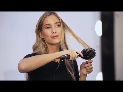 Cómo usar el cepillo alisador ghd glide | Peinados María Pombo