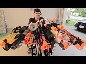 NERF BATTLE RACER vs BOOMCO BLASTER BUGGY 2! Nerf War!