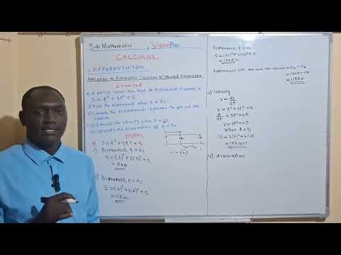 Application to Kinematics Example 2a Part II