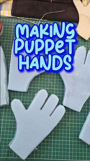 How To Make Flexible Puppet Hands (a quick tutorial) #puppetmaking #puppetry #tutorial #howto
