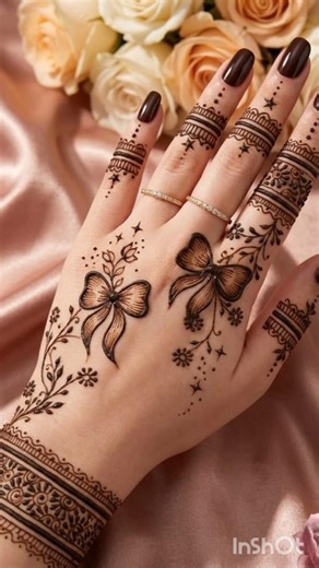 "Asthetic & Trendy Mahndi Design's Idea's".#fashion #trending