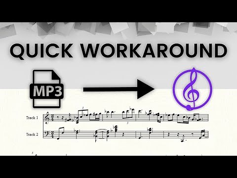 Import MP3 into Sibelius| EASY TUTORIAL
