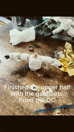 Making my first custom action figure part 2 #custom