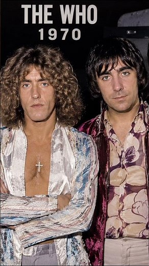 🎸 The Who in 1970 — one of the greatest rock bands of all time! ⚡🔥