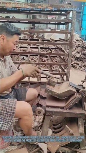 Traditional Craftsmanship in Making Tiles
