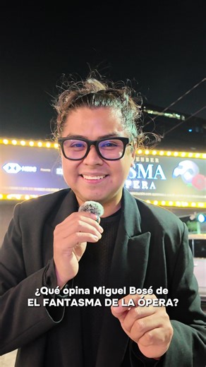 El día de hoy, Miguel Bosé fue el padrino de las 100 representaciones de El Fantasma de la Ópera México y participó en la develación de placa por este logro. Déjanos en los comentarios qué opinas de la obra 👇 Y ve el video completo con las palabras de Miguel Bosé en nuestro canal de YouTube: El Intermedio MX. #miguelbose #thephantomoftheopera #musical #fyp #viral