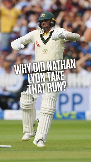 Why did Lyon run a single off Broad's last ball of the over? 🗣 #ENGvAUS #NathanLyon #Lyon #AustraliaCricketTeam #Australia #TestCricket #TheAshes #Ashes #Cricket #ESPNcricinfo #AzharAli #Pakistan #PakistanCricketTeam #England #EnglandCricketTeam #StuartBroad | ESPNcricinfo