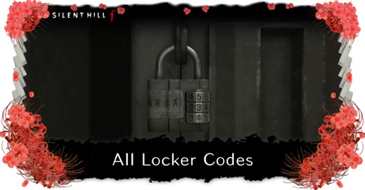 Locker Code Puzzle | Silent Hill f｜Game8