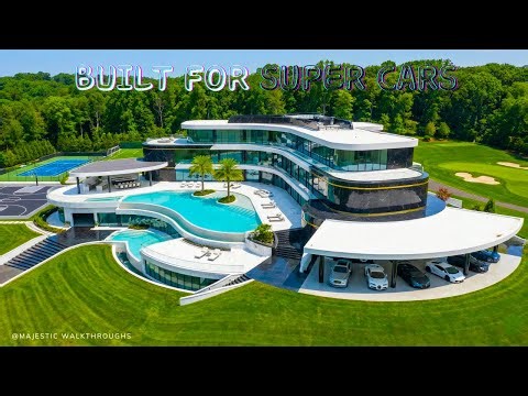 Ultra Modern Mansion Tour: Automotive Inspired Architecture (Concept)