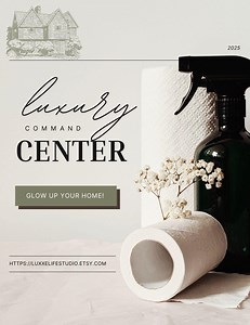 Digital Cleaning Planner/ Command Center/ Cleaning Schedule, Checklist & Declutter Guide - Etsy