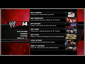 WWE 2K14 Universe Mode Breakdown - New Features Explained
