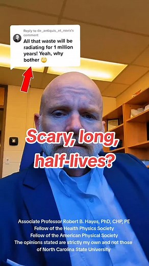 #onthisday #antinuclear #halflife #radioactivity #uranium #spentfuel