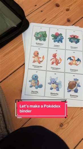 A big project has begun! #pokemontiktok #pokemonbinder #pokedex #pokemontcg