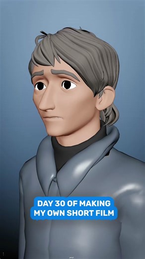 Day 30 of making my own short film: I have made significant progress in my animation. I'm using a technique pixar uses, by blocking out every scene with simple animation first. Perfection comes later. Follow if you love indie animation. #animation #art #cartoon #animated #sketch #anime #artwork #artist #cinema #blender #disney #creative #film #pixar #digitalart #characterdesign