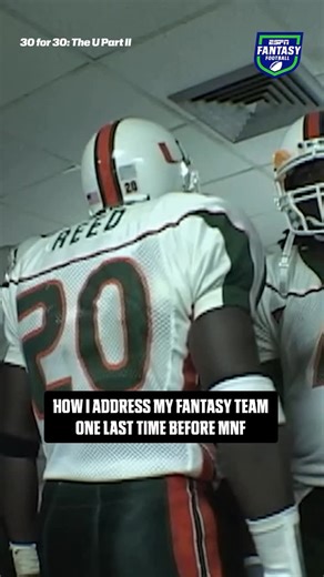 ESPN Originals on Instagram: "LEAVE IT ALL OUT THERE 🗣️ Stream “The U” Part I & II on the ESPN App."