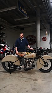 Join us as Nick details the history of this 1940 Indian Junior Scout and how it stayed alive during the Great Depression. #warehousewednesday #indianmotor #vintagemotorcycle #americanmotorcycle #barbermuseum #bvmm | Barber Vintage Motorsports Museum