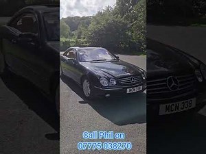 Amazing low mileage Mercedes CL500 for sale!
