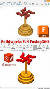 Fusion360 V/S Solidworks.....Part assembled in different kinds of cad software...which is the best for you please comment to us. . #Solidworks #fusion360 #partassemble #cad #cadsoftware #followus #malviyacad #newideas | Malviya CAD Solution