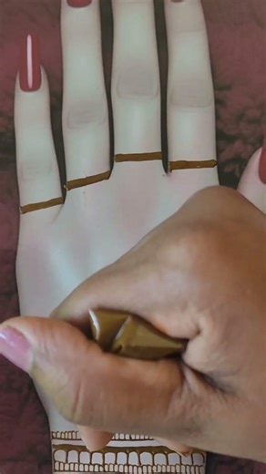 Easy Geometric Mehndi Design | Stylish Jaali Mehndi for Hands | Simple Henna Design 2026