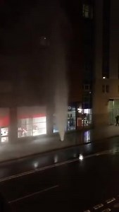25K views · 120 reactions | Burst water main on Navigation Street in the City Centre in the early hours of this morning (24/01). Engineers from Severn Trent Water fixed the issue by 9AM. (Video: Rebecca Pountney) | Birmingham Updates | Facebook