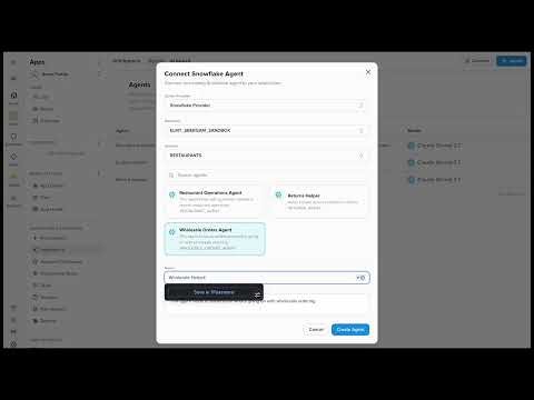 Snowflake Cortex + Elementum: Build a Multi-Agent AI Assistant