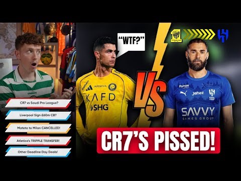 CR7 is CRASHING OUT??? (Transfer Deadline Day)