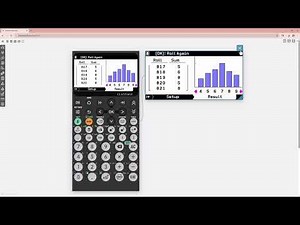 Probability Simulations on the fx-CG100 ClassWiz graphing calculator