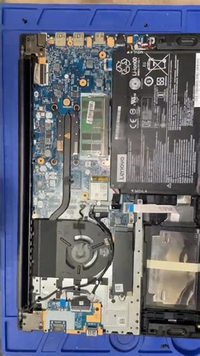 #lenovo #thinkpad #E15 Gen1 20RD #service #disassembly #replace palmrest keyboard #cleaning speedx34