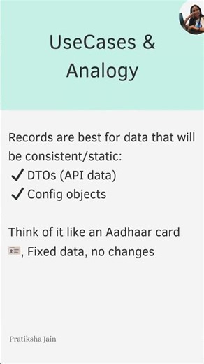 Records in Java Explained in 30 Seconds #shorts | Pratiksha Jain