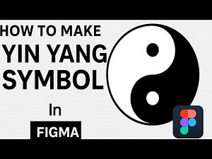 How to Make a Yin Yang Symbol in Figma
