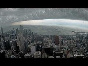 Downtown Chicago Shelf Cloud