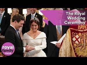 Royal Wedding Ceremony: Princess Eugenie and Jack Brooksbank tie the knot at Windsor Castle